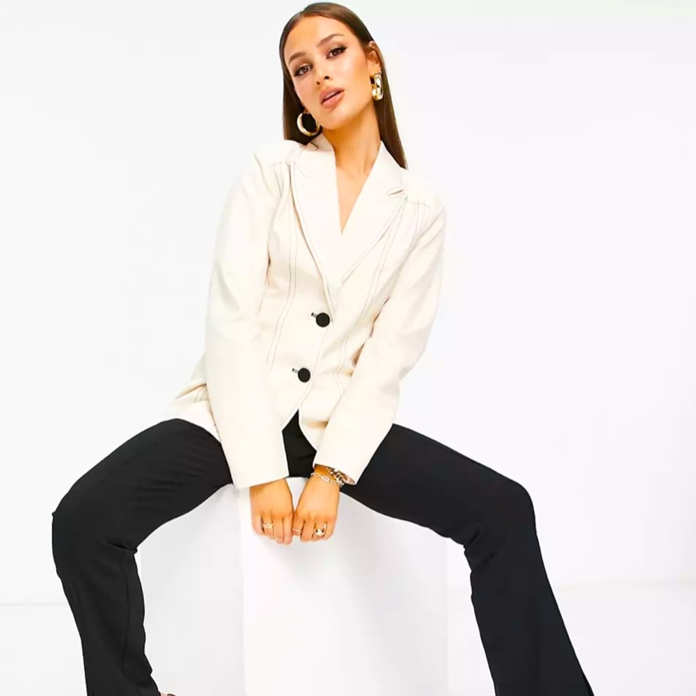 NEVER WORN!! ASOS White Blazer